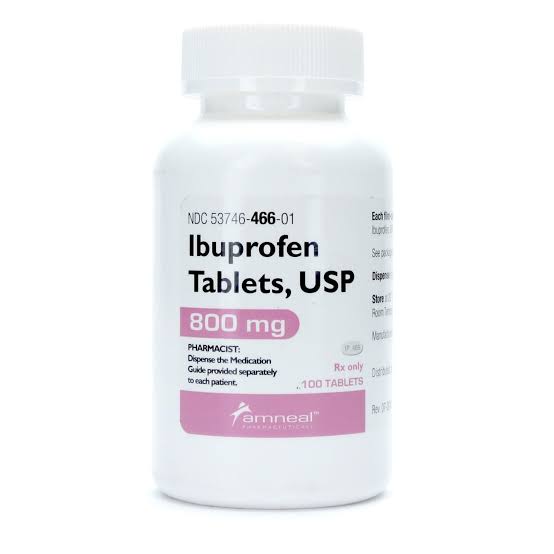 Ibuprofen 800 mg – 100 Tablets